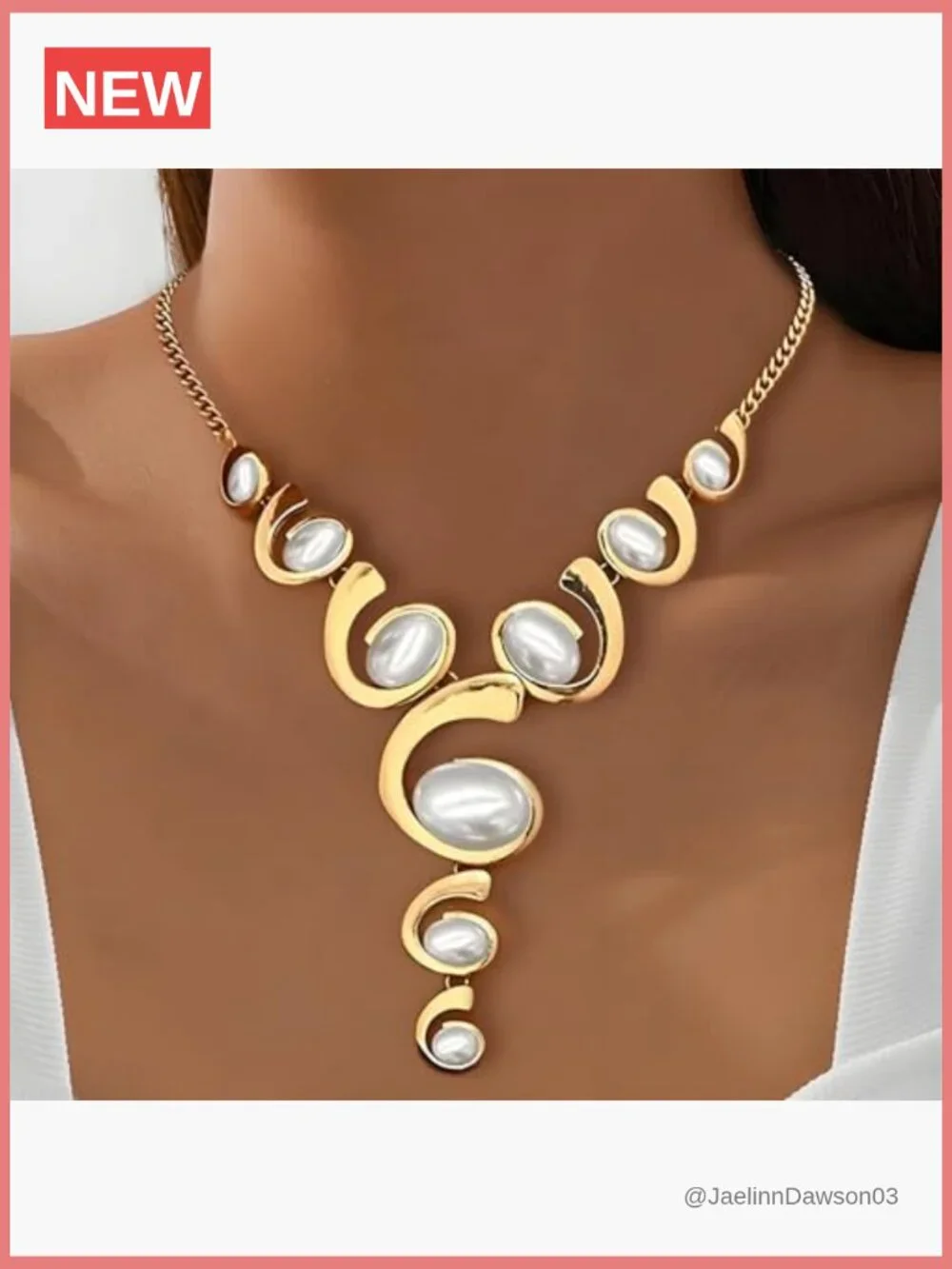 Boho Western Chunky Pendant Necklace Stack Earring Set Trendy Adjustable